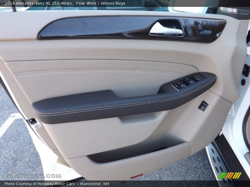 Polar White / Almond Beige 2014 Mercedes-Benz ML 350 4Matic