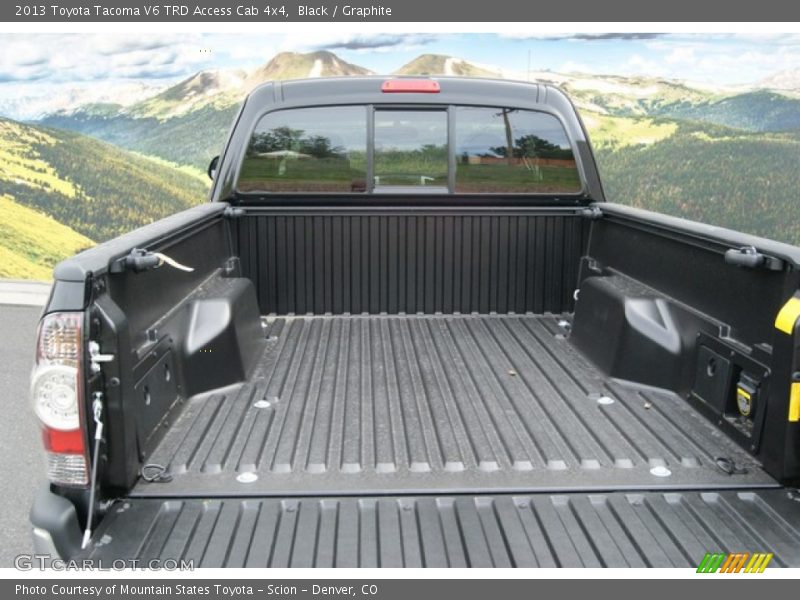 Black / Graphite 2013 Toyota Tacoma V6 TRD Access Cab 4x4