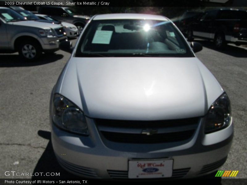 Silver Ice Metallic / Gray 2009 Chevrolet Cobalt LS Coupe