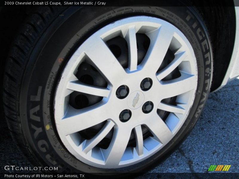 Silver Ice Metallic / Gray 2009 Chevrolet Cobalt LS Coupe