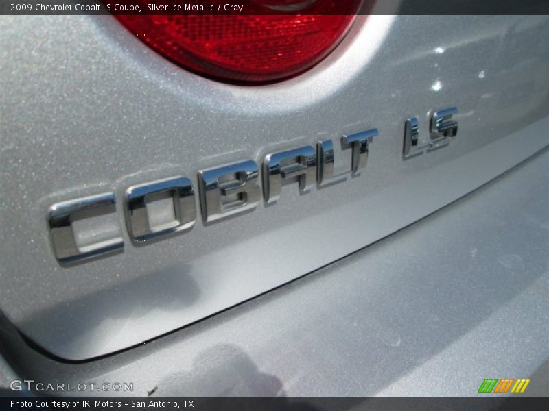 Silver Ice Metallic / Gray 2009 Chevrolet Cobalt LS Coupe