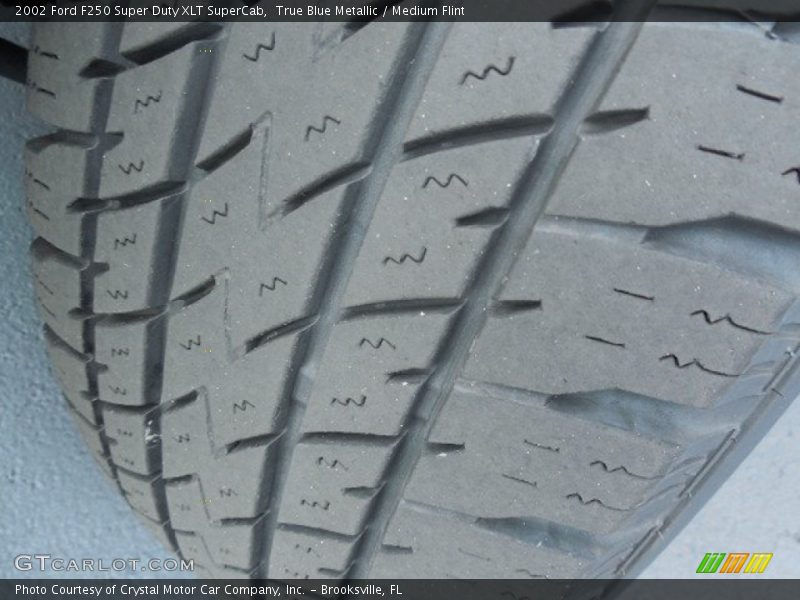 True Blue Metallic / Medium Flint 2002 Ford F250 Super Duty XLT SuperCab