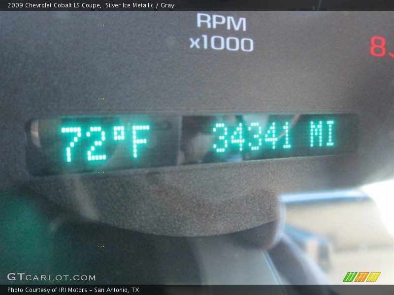 Silver Ice Metallic / Gray 2009 Chevrolet Cobalt LS Coupe