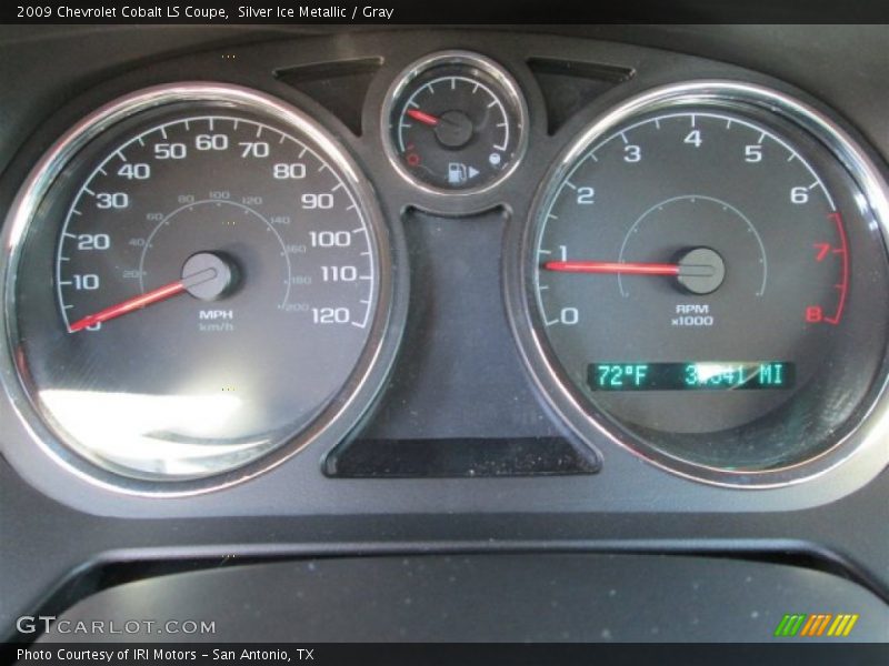 Silver Ice Metallic / Gray 2009 Chevrolet Cobalt LS Coupe