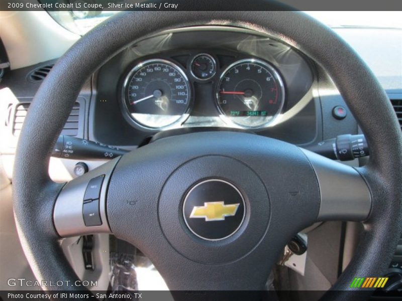 Silver Ice Metallic / Gray 2009 Chevrolet Cobalt LS Coupe