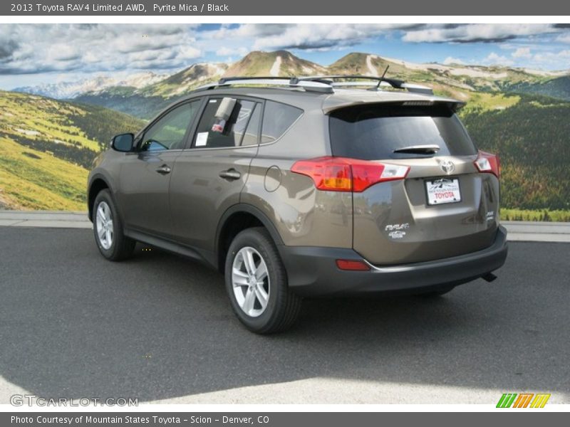 Pyrite Mica / Black 2013 Toyota RAV4 Limited AWD