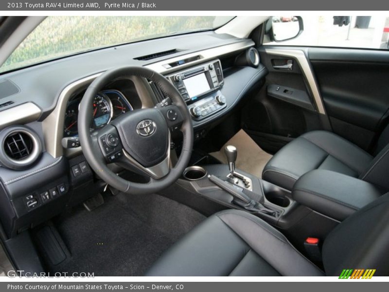 Pyrite Mica / Black 2013 Toyota RAV4 Limited AWD