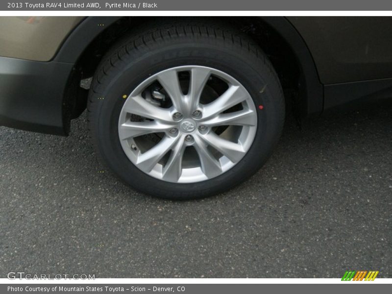 Pyrite Mica / Black 2013 Toyota RAV4 Limited AWD