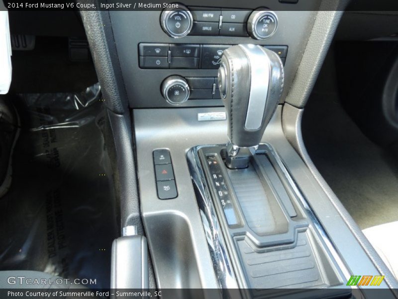 Ingot Silver / Medium Stone 2014 Ford Mustang V6 Coupe