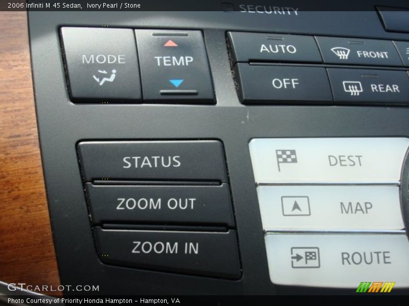 Ivory Pearl / Stone 2006 Infiniti M 45 Sedan