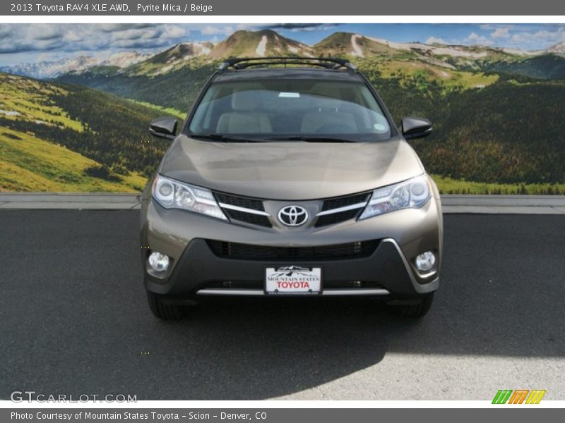 Pyrite Mica / Beige 2013 Toyota RAV4 XLE AWD