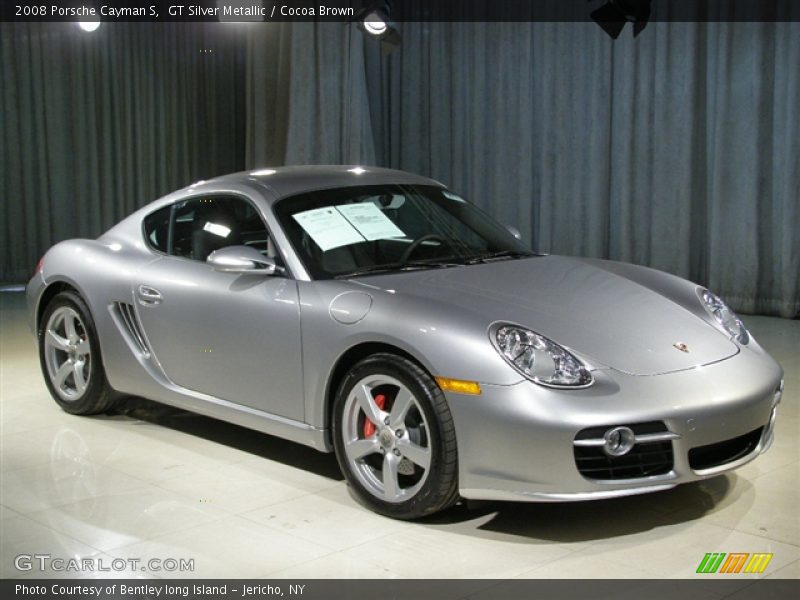 GT Silver Metallic / Cocoa Brown 2008 Porsche Cayman S