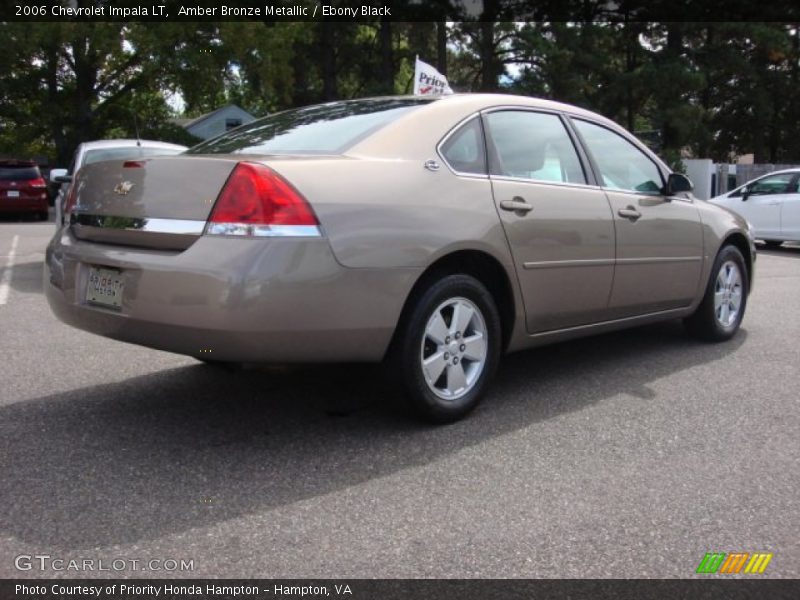 Amber Bronze Metallic / Ebony Black 2006 Chevrolet Impala LT