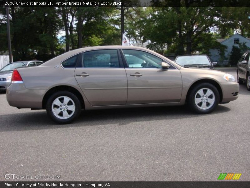 Amber Bronze Metallic / Ebony Black 2006 Chevrolet Impala LT