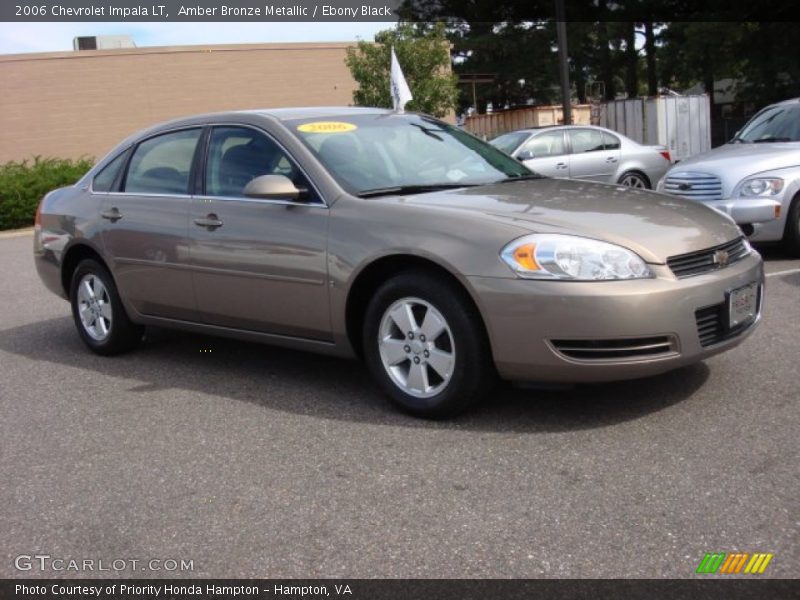 Amber Bronze Metallic / Ebony Black 2006 Chevrolet Impala LT