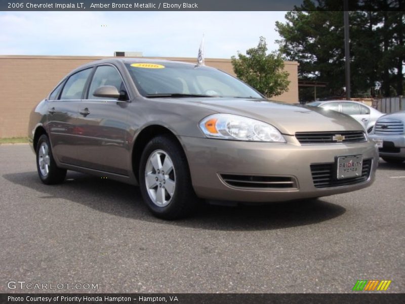 Amber Bronze Metallic / Ebony Black 2006 Chevrolet Impala LT