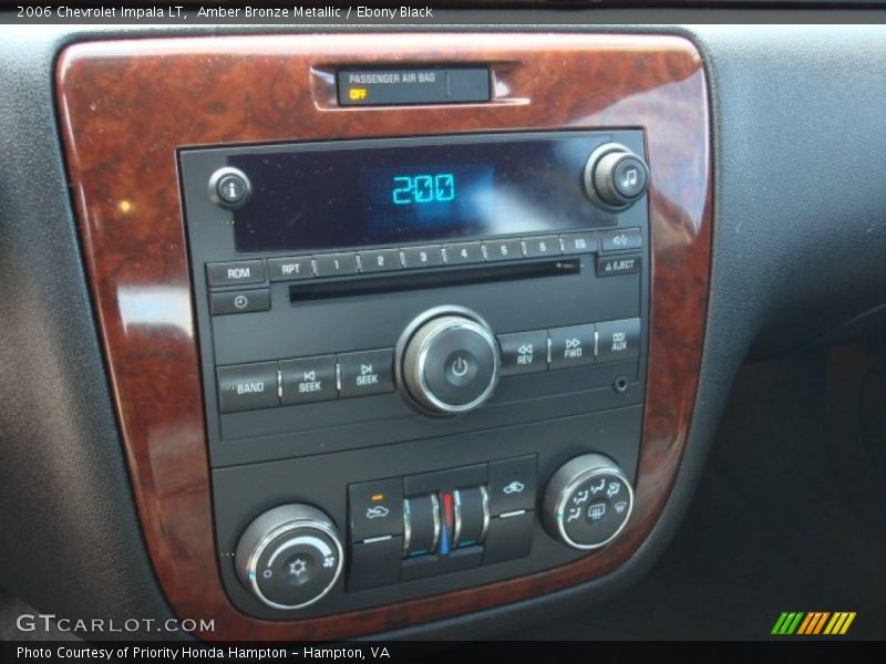Amber Bronze Metallic / Ebony Black 2006 Chevrolet Impala LT
