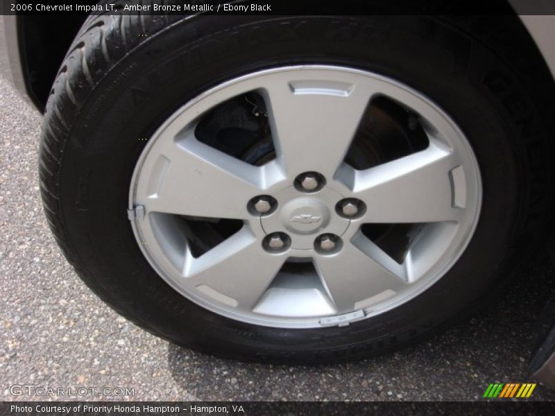 Amber Bronze Metallic / Ebony Black 2006 Chevrolet Impala LT