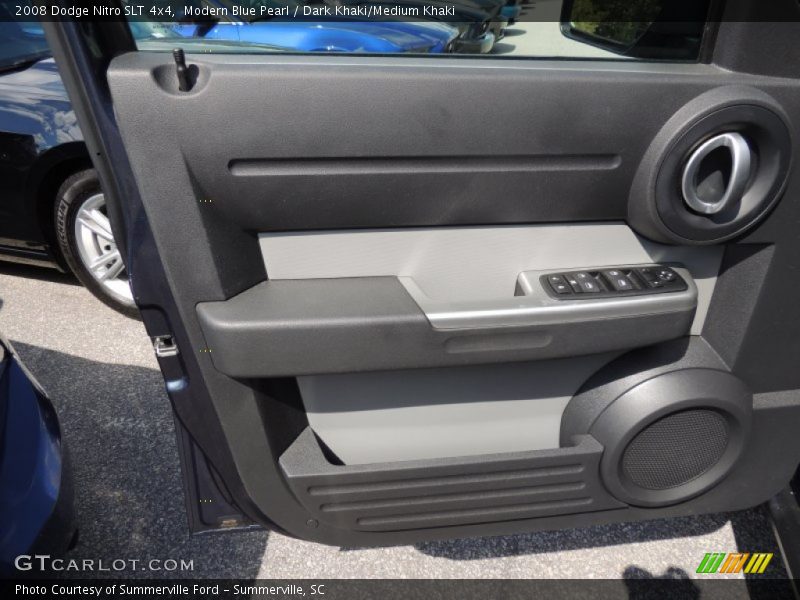 Modern Blue Pearl / Dark Khaki/Medium Khaki 2008 Dodge Nitro SLT 4x4