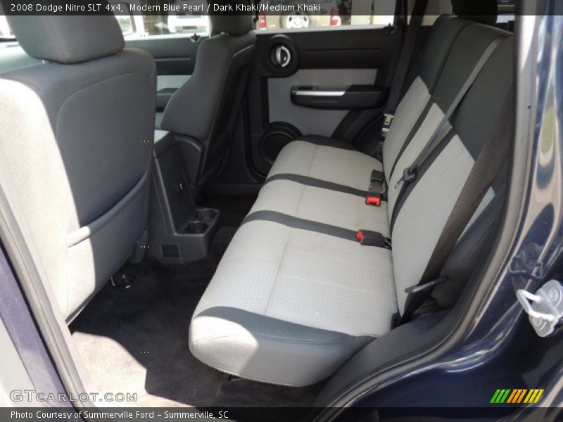 Modern Blue Pearl / Dark Khaki/Medium Khaki 2008 Dodge Nitro SLT 4x4