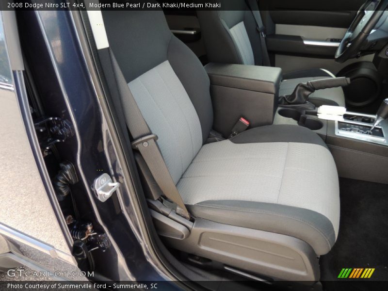 Modern Blue Pearl / Dark Khaki/Medium Khaki 2008 Dodge Nitro SLT 4x4