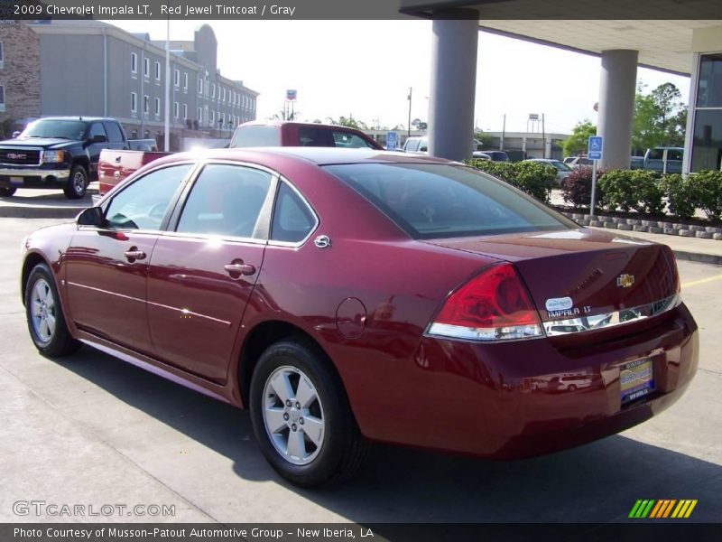 Red Jewel Tintcoat / Gray 2009 Chevrolet Impala LT