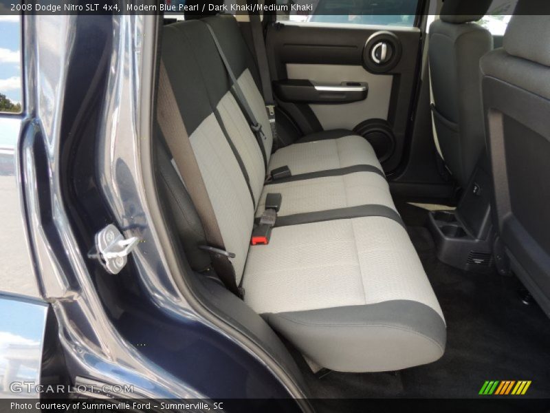 Modern Blue Pearl / Dark Khaki/Medium Khaki 2008 Dodge Nitro SLT 4x4