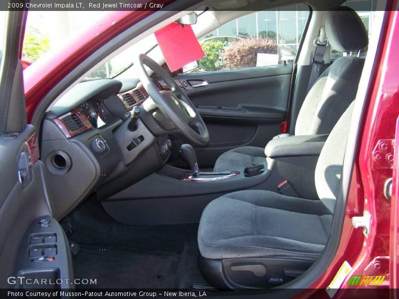 Red Jewel Tintcoat / Gray 2009 Chevrolet Impala LT
