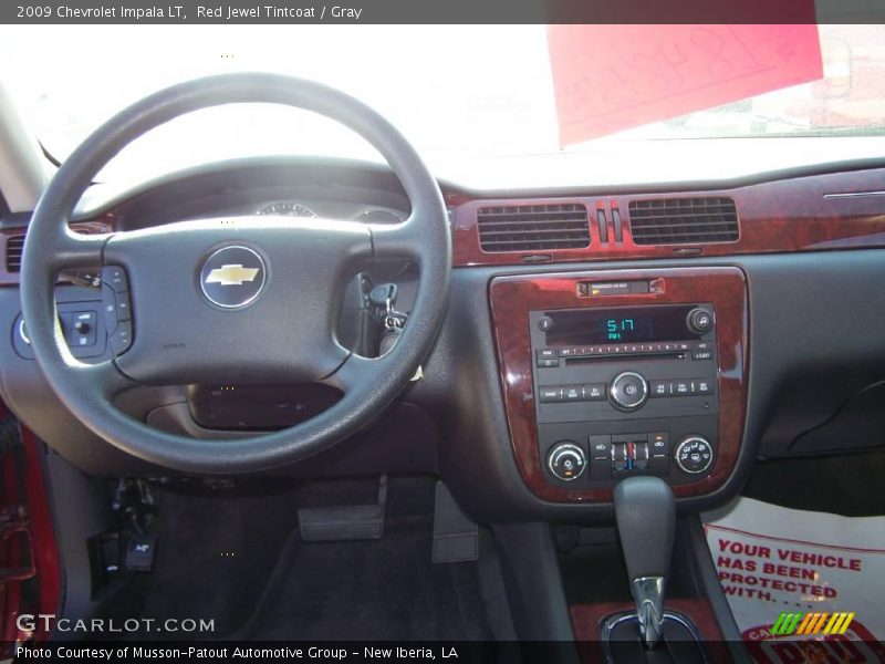 Red Jewel Tintcoat / Gray 2009 Chevrolet Impala LT
