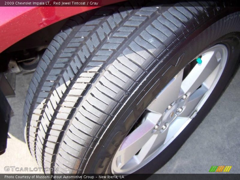 Red Jewel Tintcoat / Gray 2009 Chevrolet Impala LT