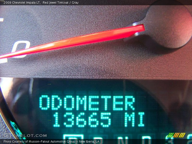 Red Jewel Tintcoat / Gray 2009 Chevrolet Impala LT
