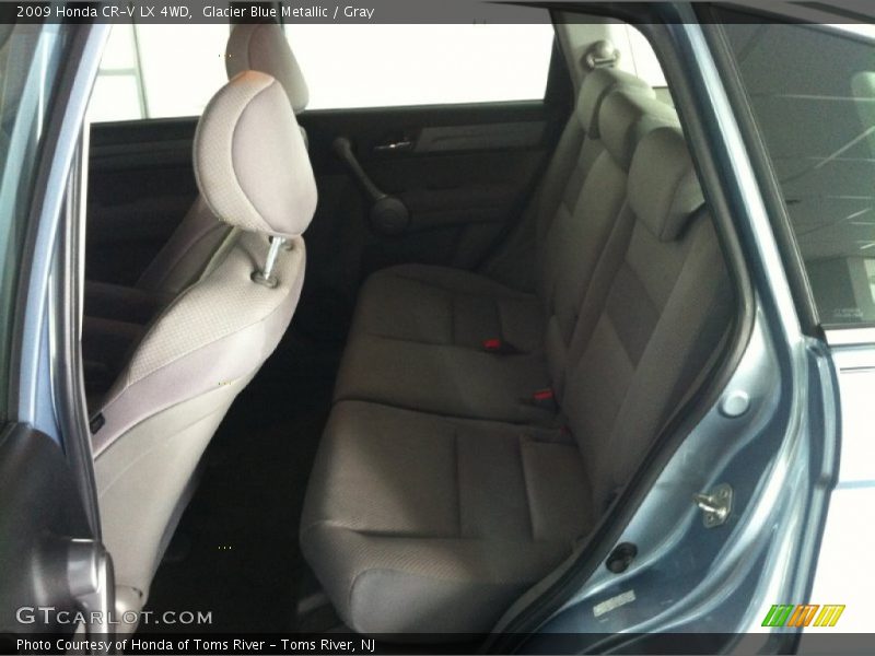 Glacier Blue Metallic / Gray 2009 Honda CR-V LX 4WD