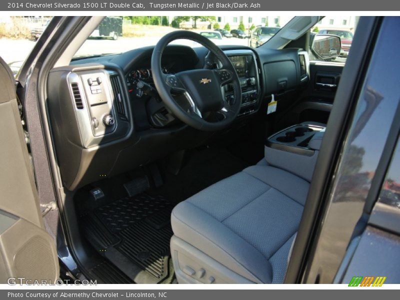 Tungsten Metallic / Jet Black/Dark Ash 2014 Chevrolet Silverado 1500 LT Double Cab