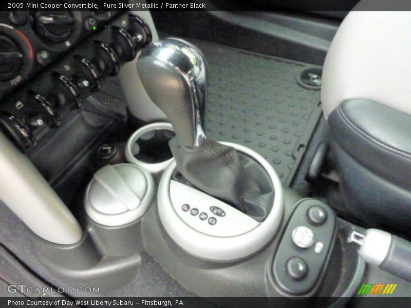 Pure Silver Metallic / Panther Black 2005 Mini Cooper Convertible