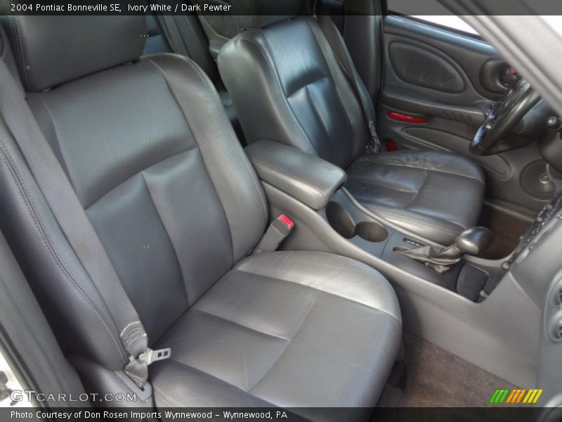 Ivory White / Dark Pewter 2004 Pontiac Bonneville SE