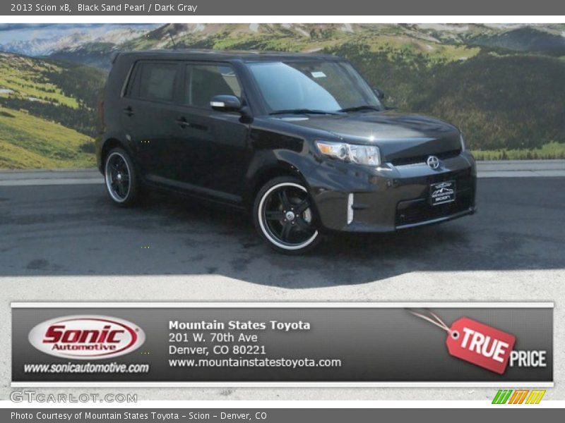 Black Sand Pearl / Dark Gray 2013 Scion xB