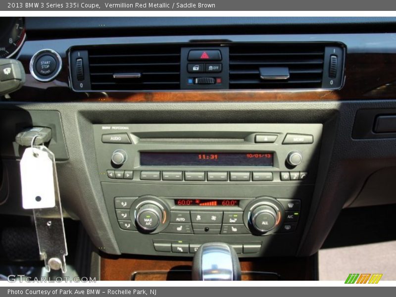 Vermillion Red Metallic / Saddle Brown 2013 BMW 3 Series 335i Coupe