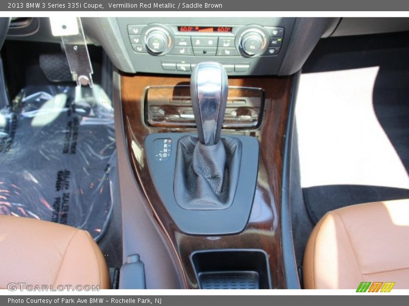 Vermillion Red Metallic / Saddle Brown 2013 BMW 3 Series 335i Coupe