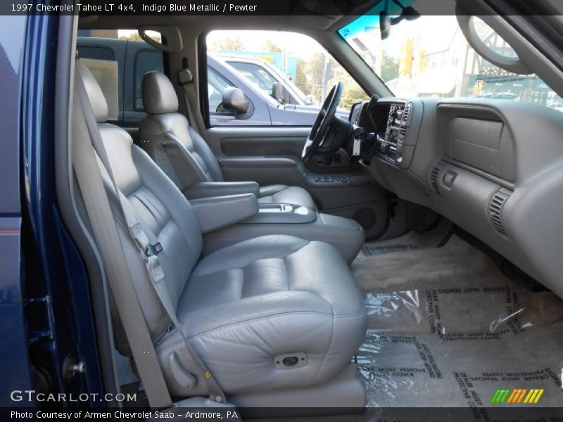 Indigo Blue Metallic / Pewter 1997 Chevrolet Tahoe LT 4x4