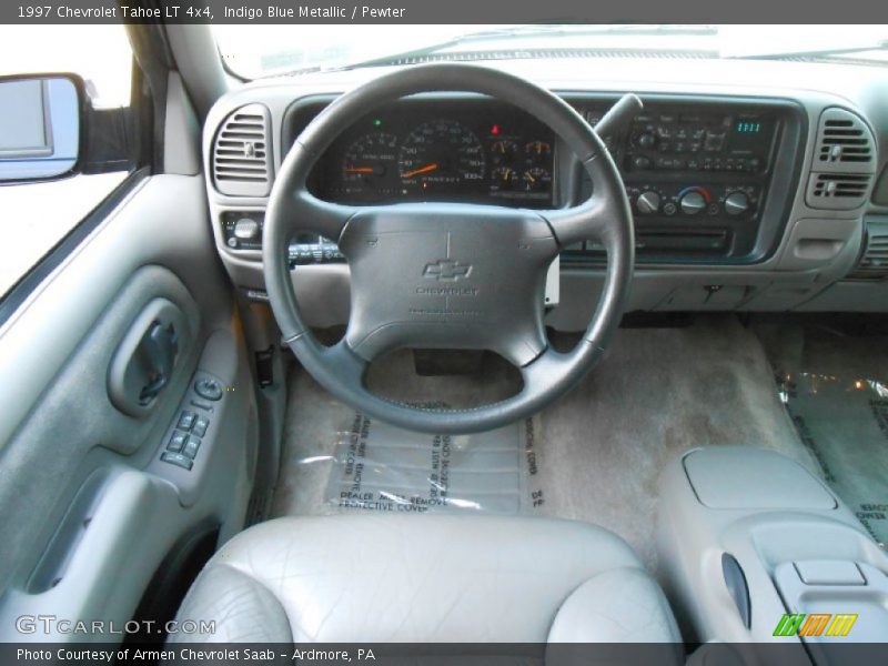 Indigo Blue Metallic / Pewter 1997 Chevrolet Tahoe LT 4x4