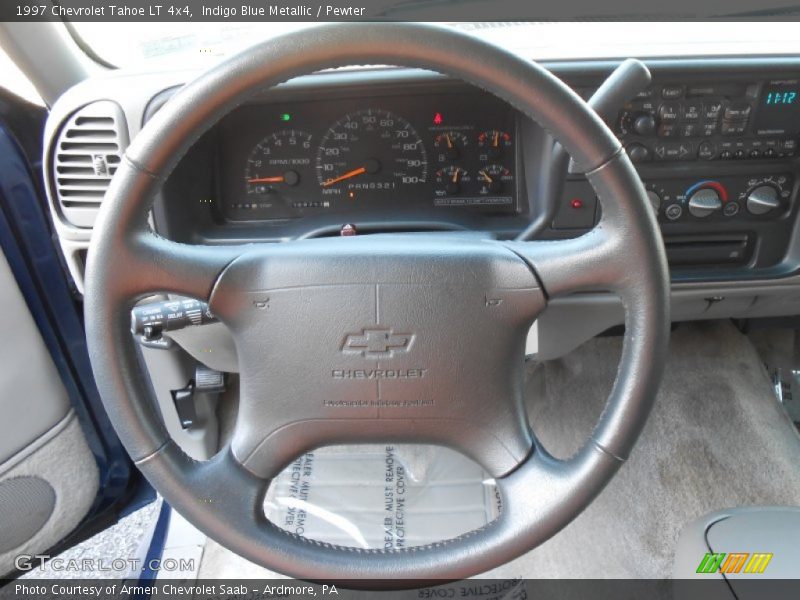 Indigo Blue Metallic / Pewter 1997 Chevrolet Tahoe LT 4x4