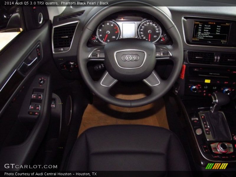 Phantom Black Pearl / Black 2014 Audi Q5 3.0 TFSI quattro