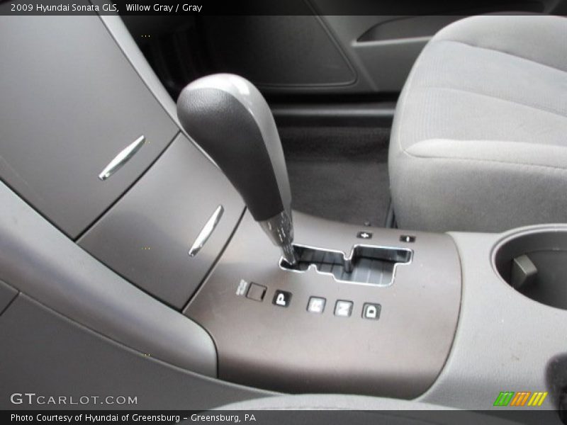 Willow Gray / Gray 2009 Hyundai Sonata GLS