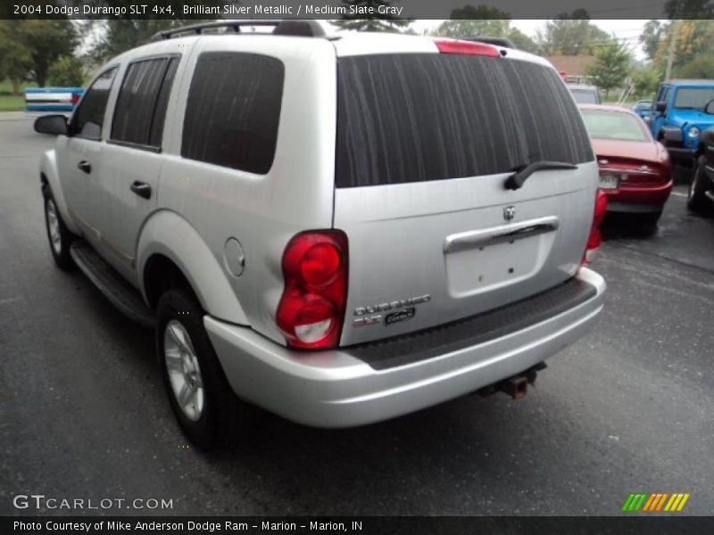 Brilliant Silver Metallic / Medium Slate Gray 2004 Dodge Durango SLT 4x4