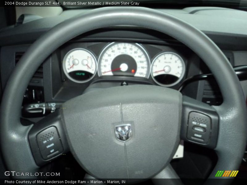 Brilliant Silver Metallic / Medium Slate Gray 2004 Dodge Durango SLT 4x4