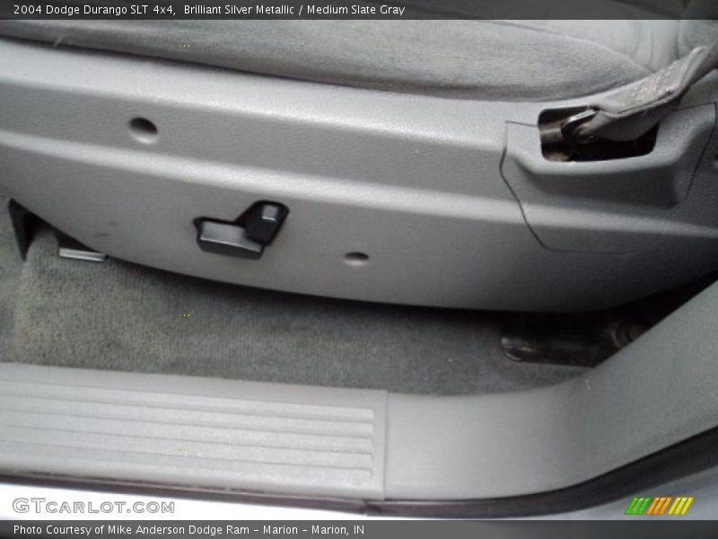 Brilliant Silver Metallic / Medium Slate Gray 2004 Dodge Durango SLT 4x4