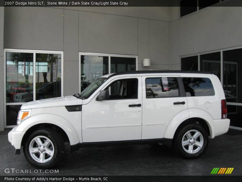 Stone White / Dark Slate Gray/Light Slate Gray 2007 Dodge Nitro SLT