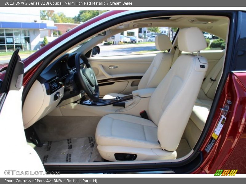 Vermillion Red Metallic / Cream Beige 2013 BMW 3 Series 328i Coupe