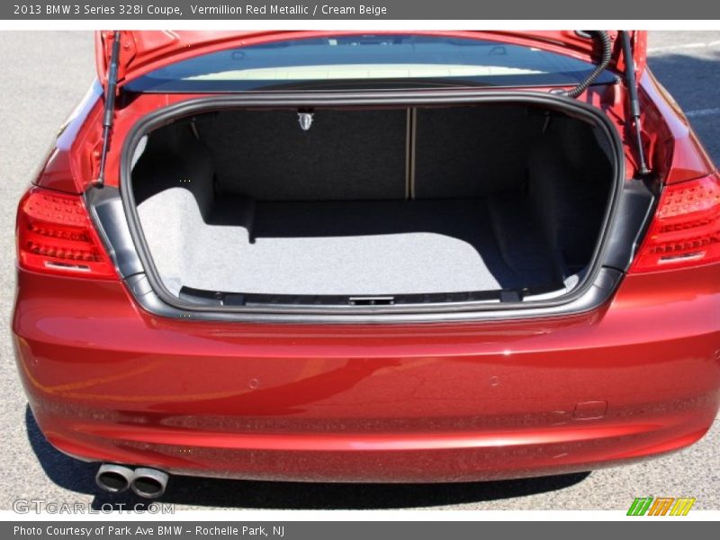 Vermillion Red Metallic / Cream Beige 2013 BMW 3 Series 328i Coupe