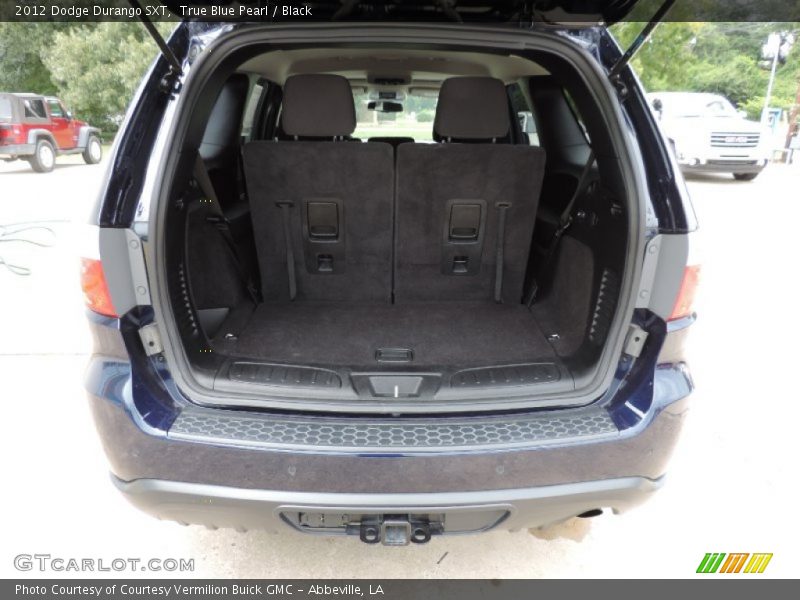 True Blue Pearl / Black 2012 Dodge Durango SXT